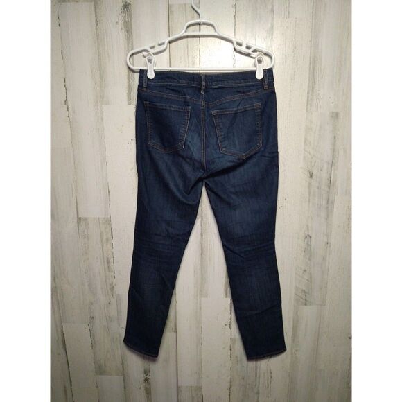 LOFT Women's Modern Skinny Dark Wash Jeans Size 27/4 - Picture 4 of 8